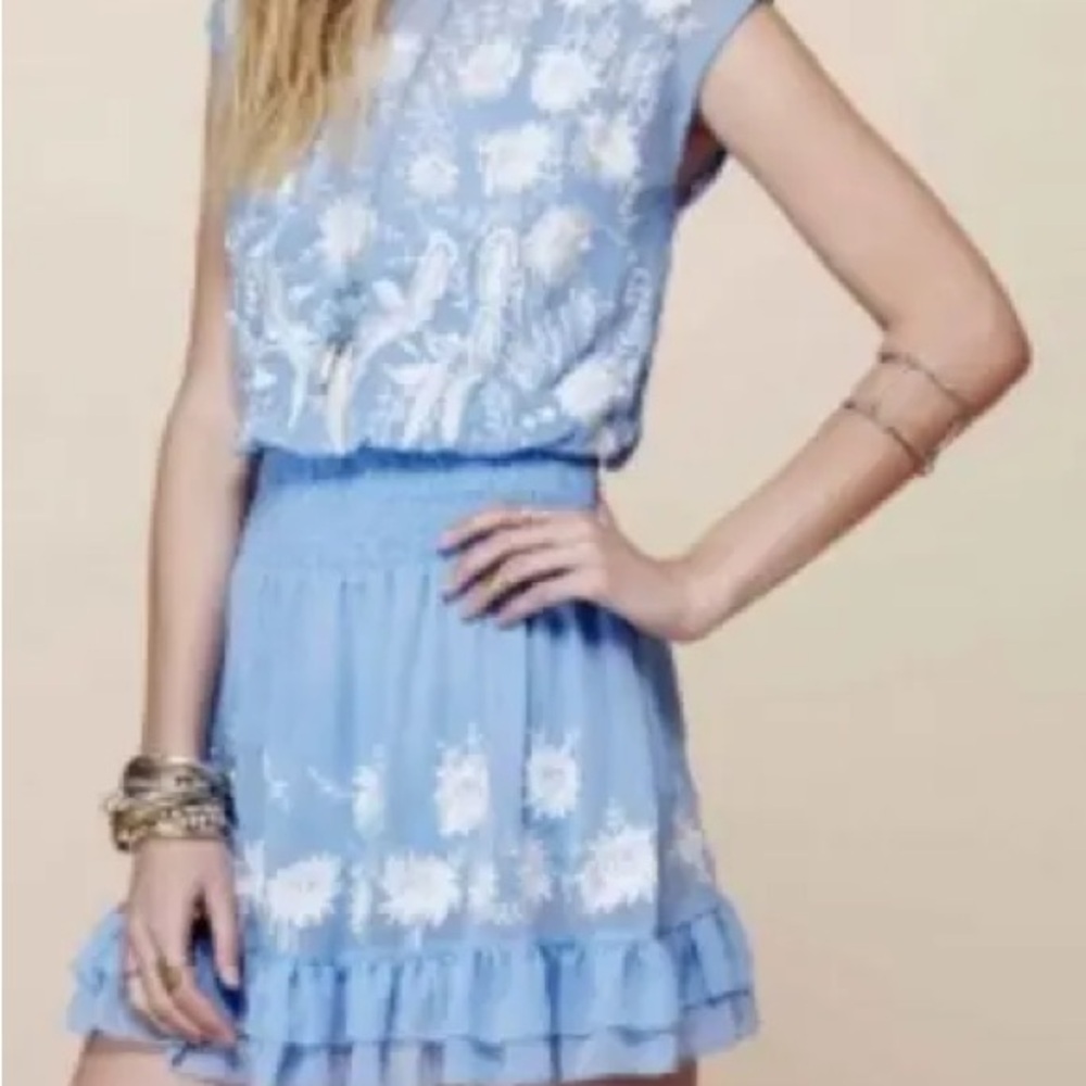Free People Garden Bloom Mini Dress